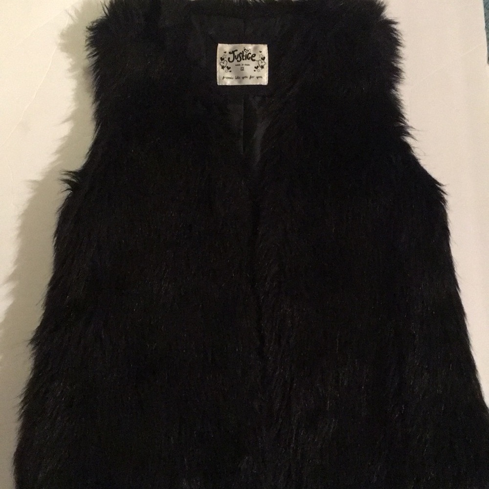 Girl’s fur vest